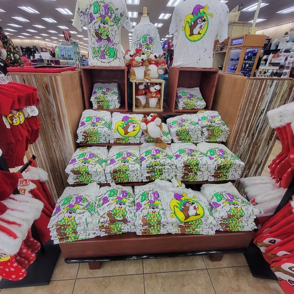 buc ees mardi gras t shirt